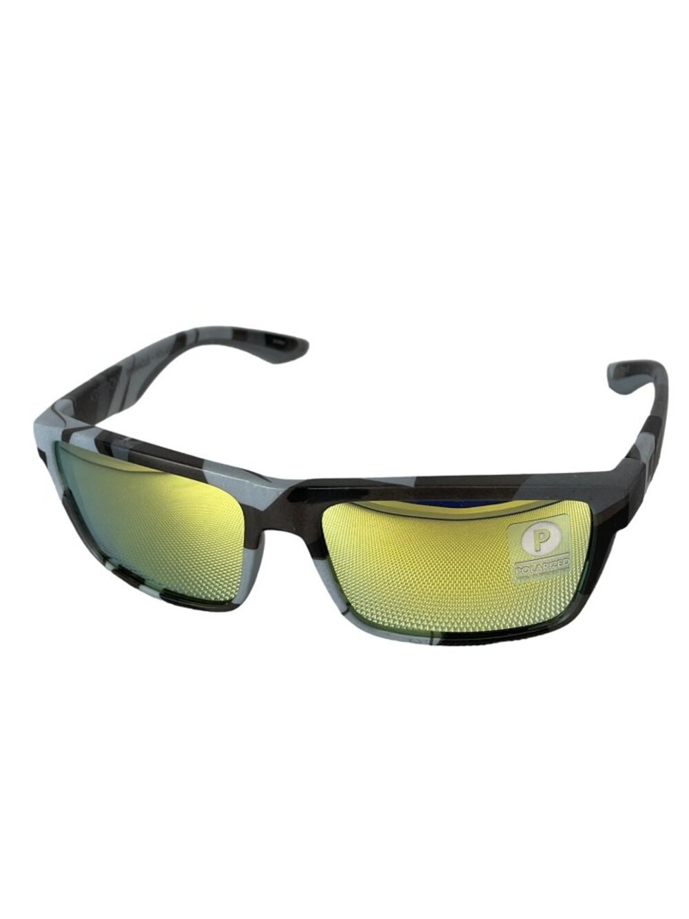 Kreedom Pinnacle Polarized Sunglasses UV Protection Gray Shatter Yellow Lens NEW